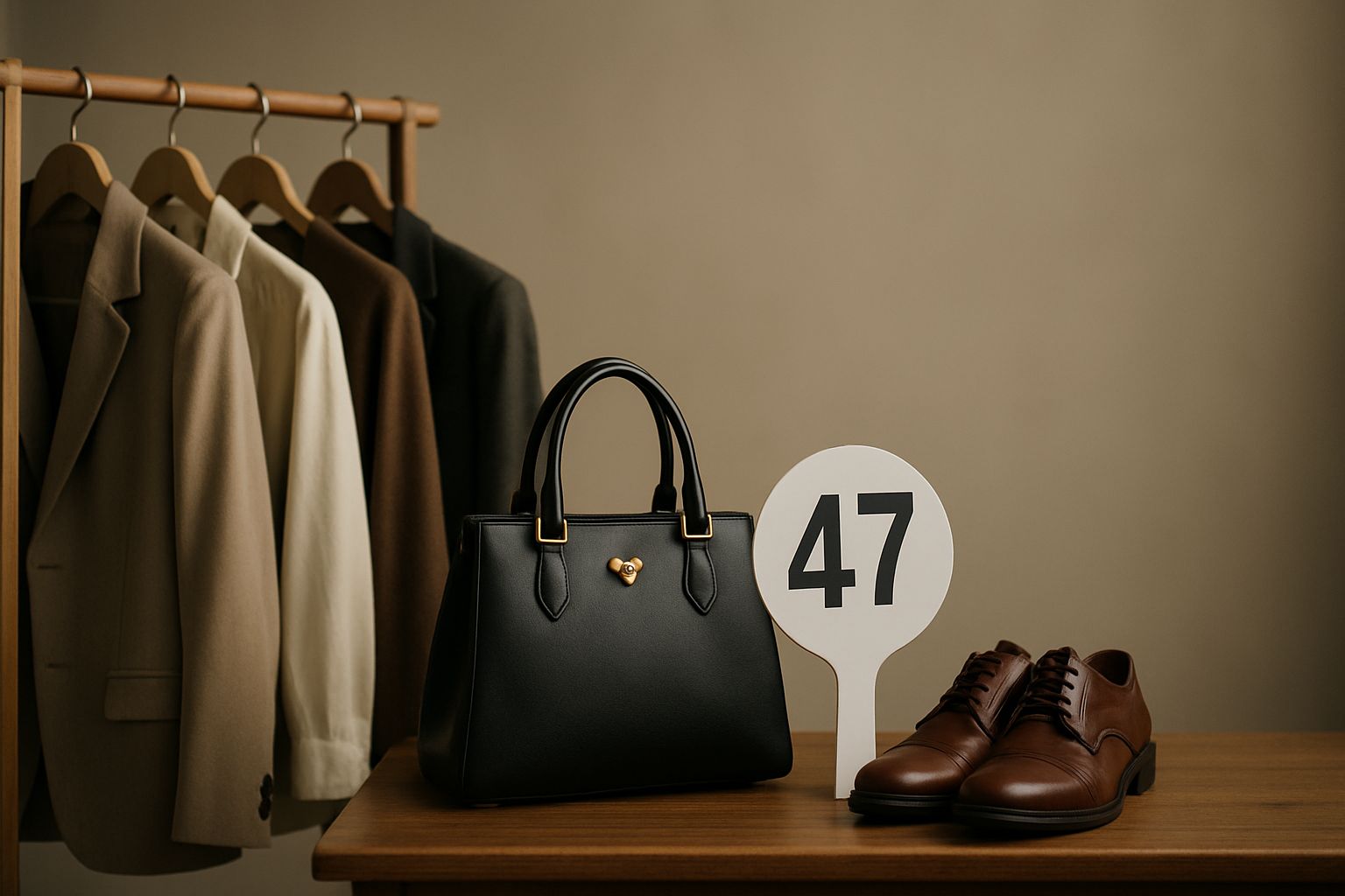 Clothing auction hero banner