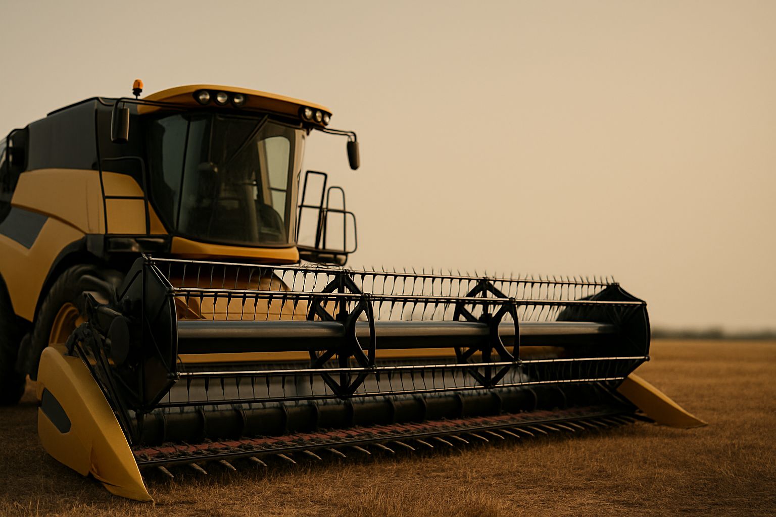 Harvester auction hero banner