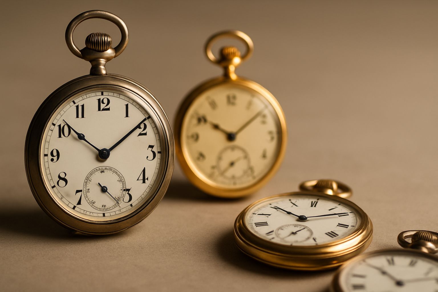 Pocket watch auction hero banner