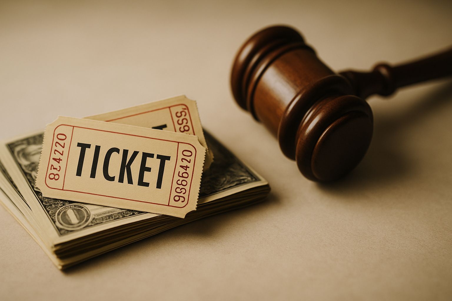 Tickets auction hero banner