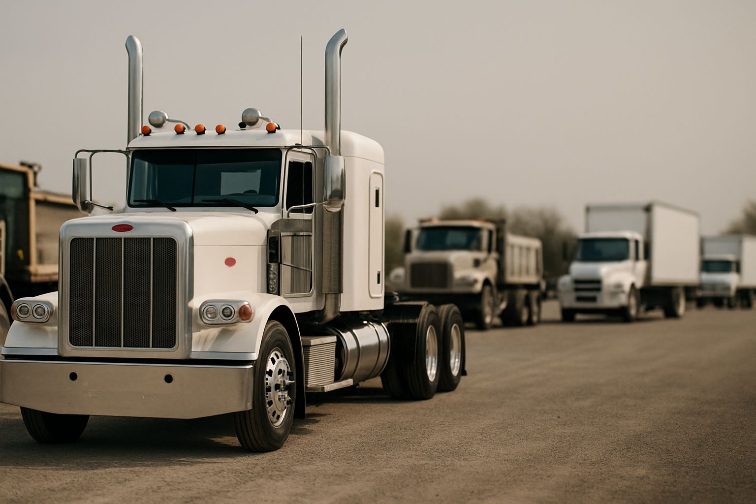 Truck auction hero banner